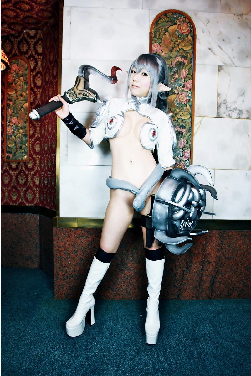 [Cosplay]  Queens Blade  Echidna & Alleyne Vs Tentacles SP2